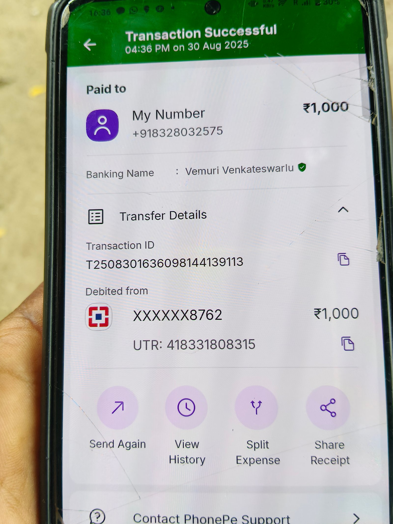 Payment Proof