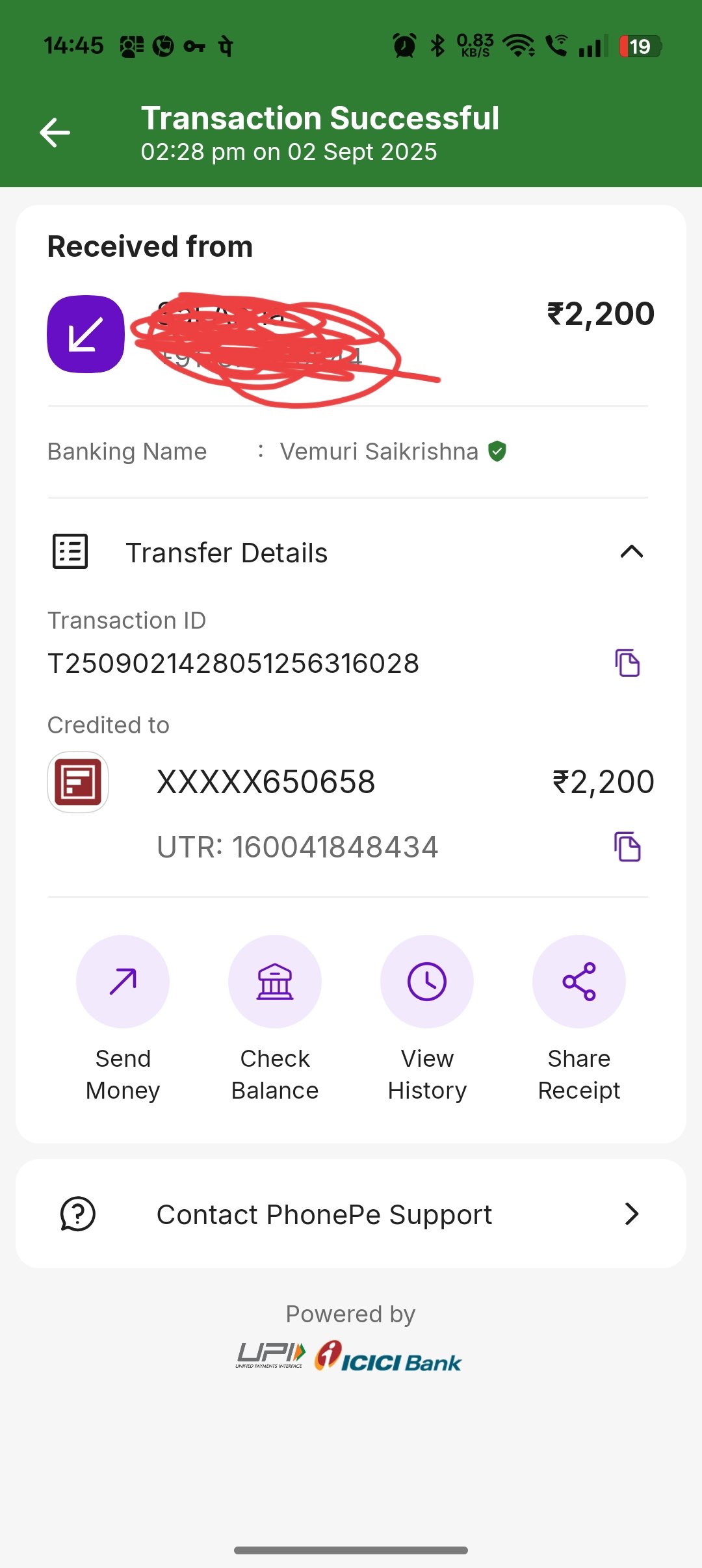 Payment Proof